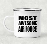 Most Awesome Air Force - 12oz Camping Mug