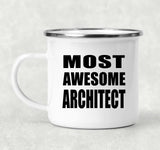Most Awesome Architect - 12oz Camping Mug