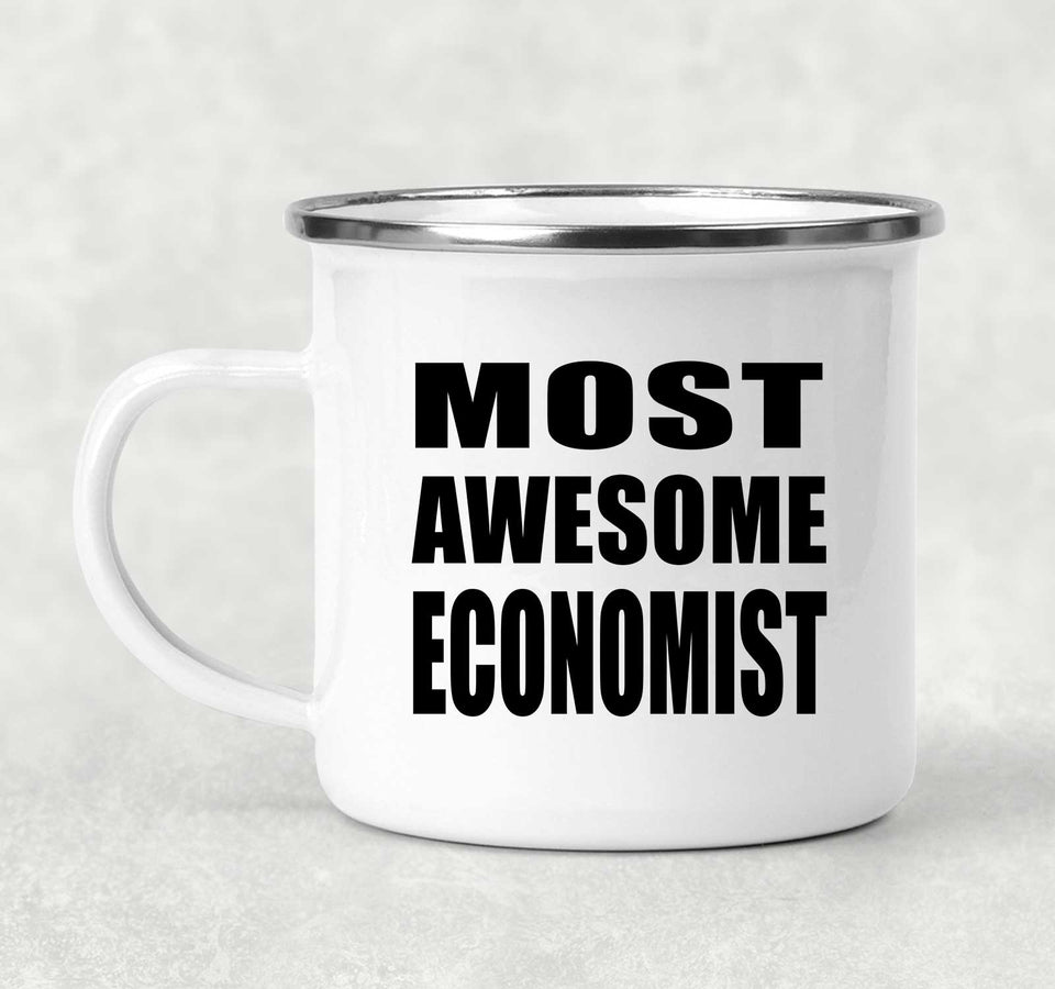 Most Awesome Economist - 12oz Camping Mug