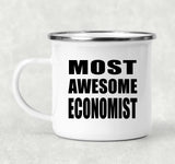 Most Awesome Economist - 12oz Camping Mug