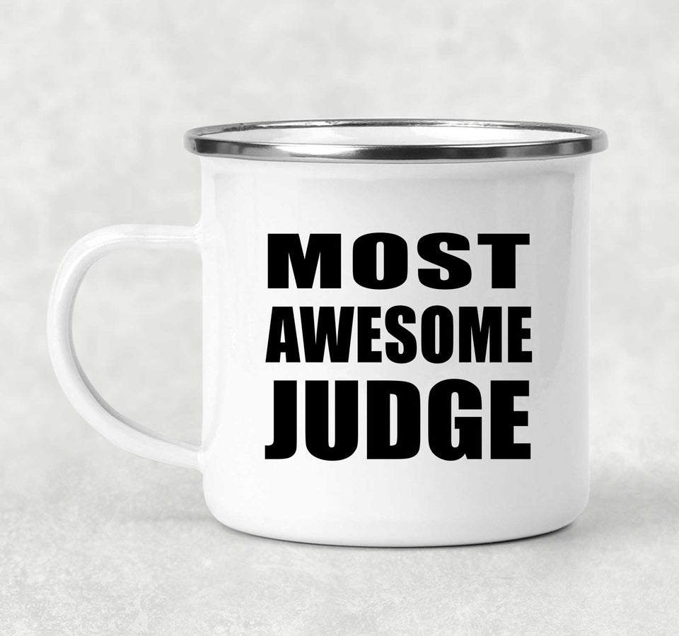 Most Awesome Judge - 12oz Camping Mug