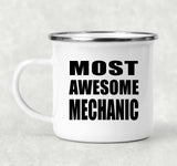 Most Awesome Mechanic - 12oz Camping Mug