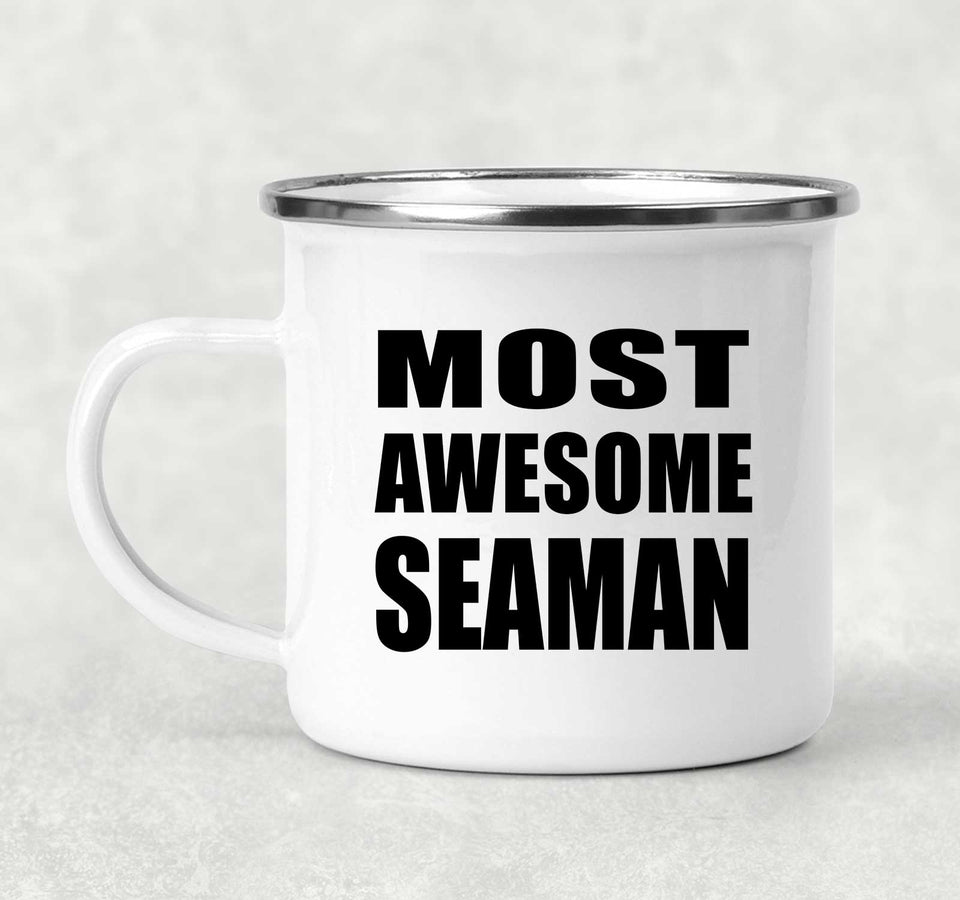 Most Awesome Seaman - 12oz Camping Mug