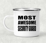 Most Awesome Security Guard - 12oz Camping Mug