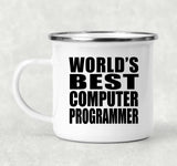 World's Best Computer Programmer - 12oz Camping Mug