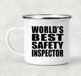 World's Best Safety Inspector - 12oz Camping Mug
