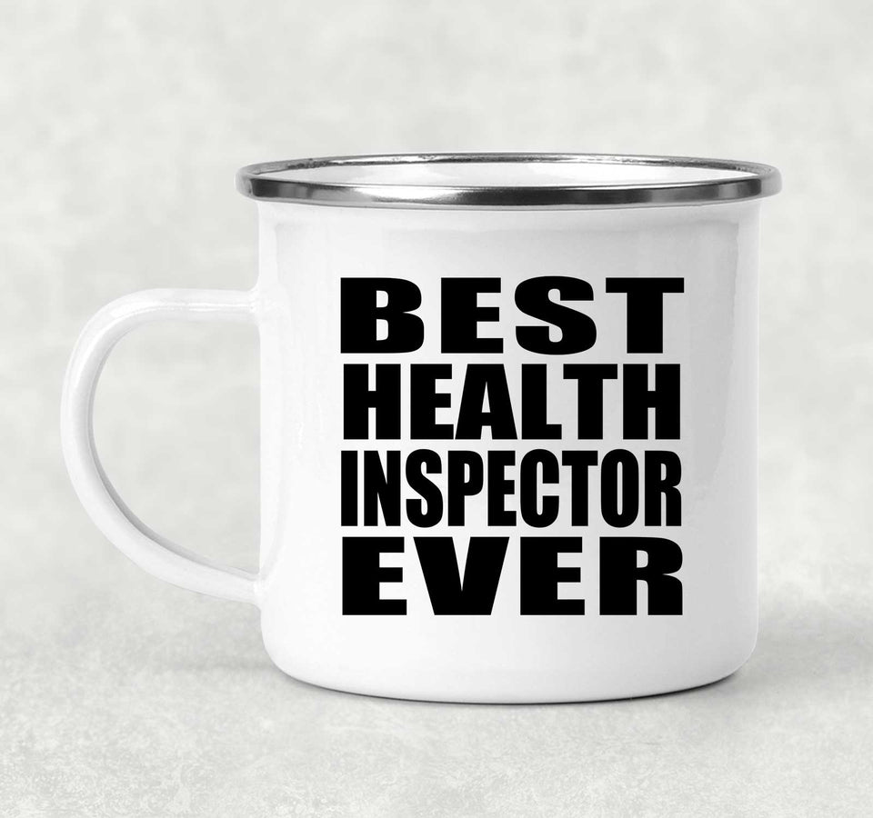 Best Health Inspector Ever - 12oz Camping Mug