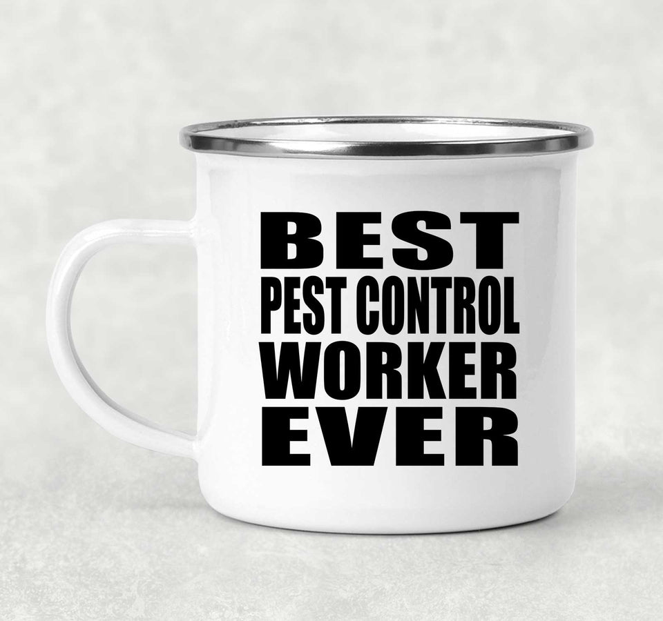 Best Pest Control Worker Ever - 12oz Camping Mug