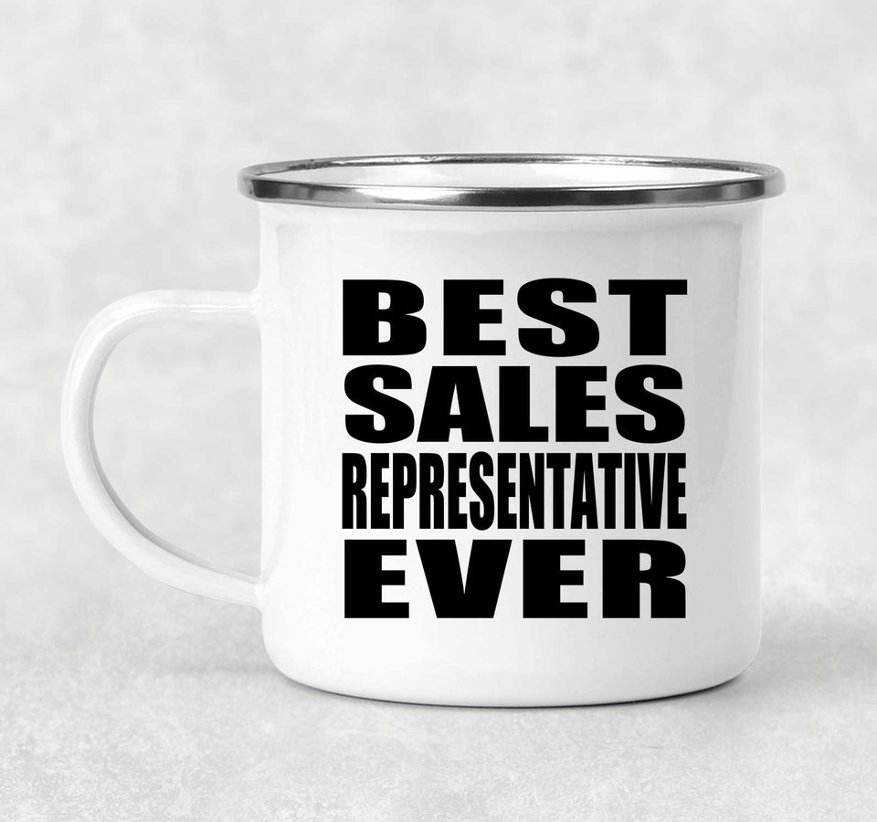 Best Sales Representative Ever - 12oz Camping Mug