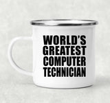 World's Greatest Computer Technician - 12oz Camping Mug