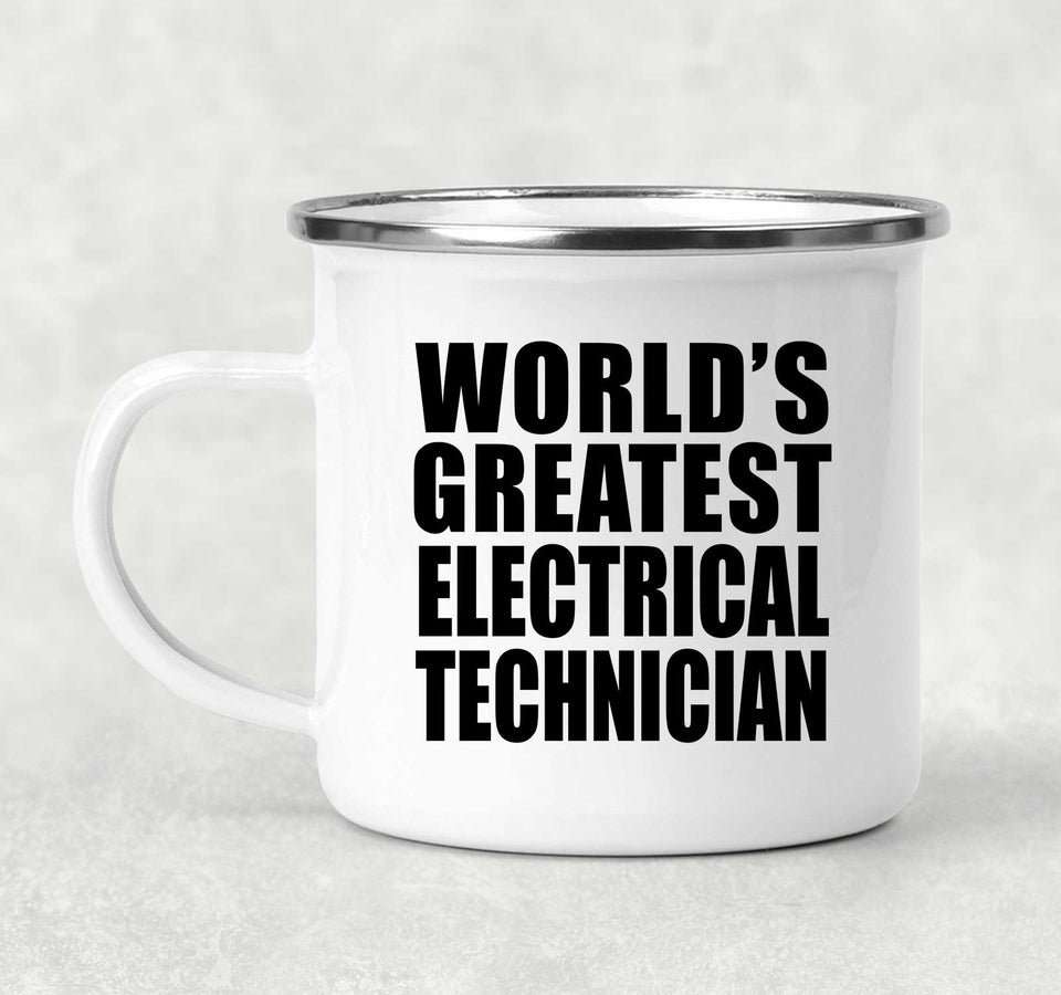 World's Greatest Electrical Technician - 12oz Camping Mug
