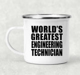 World's Greatest Engineering Technician - 12oz Camping Mug