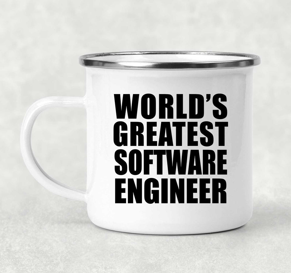 World's Greatest Software Engineer - 12oz Camping Mug