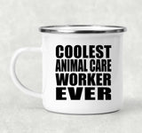 Coolest Animal Care Worker Ever - 12oz Camping Mug
