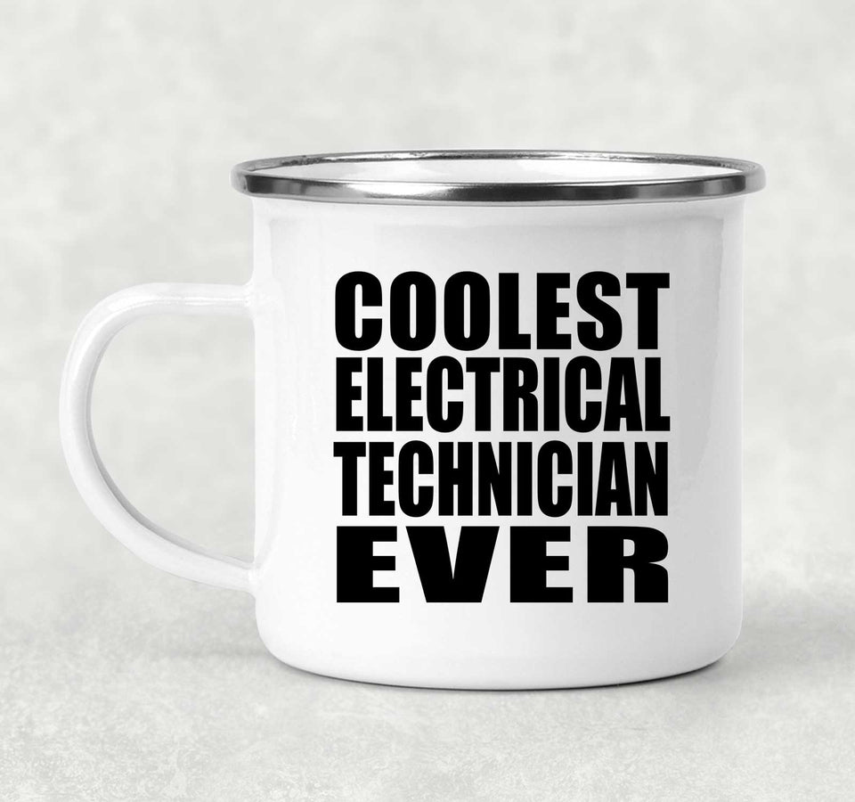 Coolest Electrical Technician Ever - 12oz Camping Mug