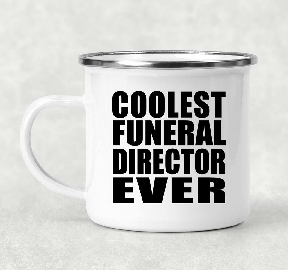 Coolest Funeral Director Ever - 12oz Camping Mug