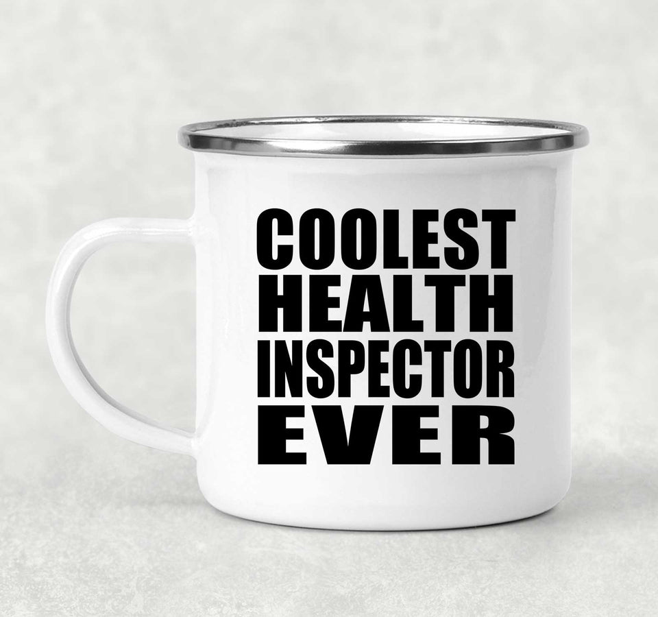 Coolest Health Inspector Ever - 12oz Camping Mug