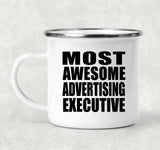Most Awesome Advertising Executive - 12oz Camping Mug