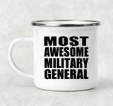 Most Awesome Military General - 12oz Camping Mug