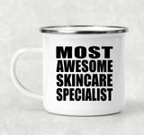 Most Awesome Skincare Specialist - 12oz Camping Mug