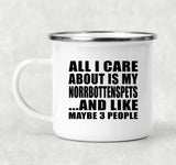 All I Care About Is My Norrbottenspets - 12oz Camping Mug
