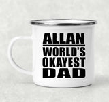 Allan World's Okayest Dad - 12oz Camping Mug