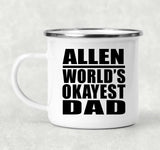 Allen World's Okayest Dad - 12oz Camping Mug