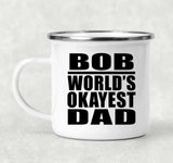 Bob World's Okayest Dad - 12oz Camping Mug
