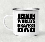 Herman World's Okayest Dad - 12oz Camping Mug