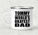 Tommy World's Okayest Dad - 12oz Camping Mug
