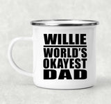 Willie World's Okayest Dad - 12oz Camping Mug