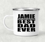 Jamie Best Dad Ever - 12oz Camping Mug