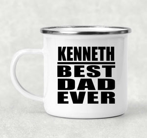 Kenneth Best Dad Ever - 12oz Camping Mug