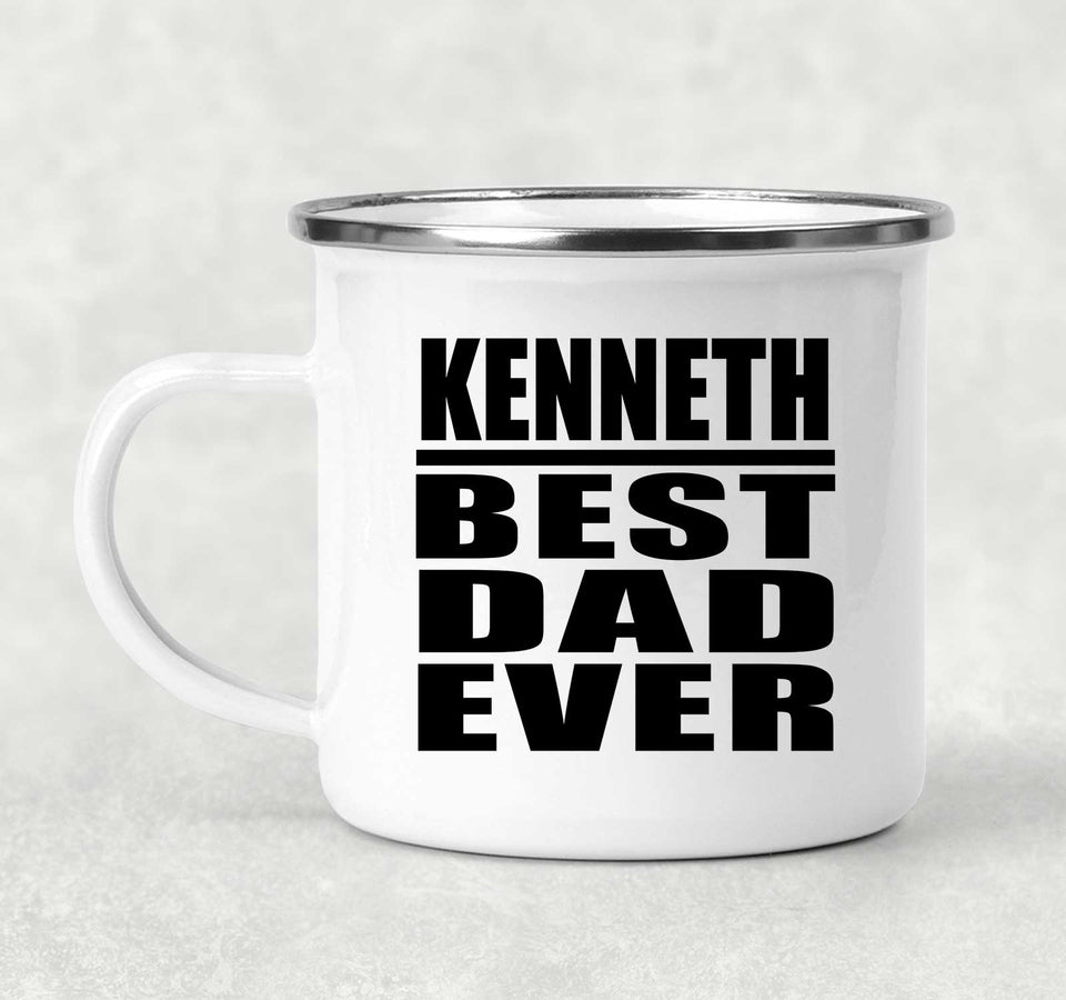 Kenneth Best Dad Ever - 12oz Camping Mug