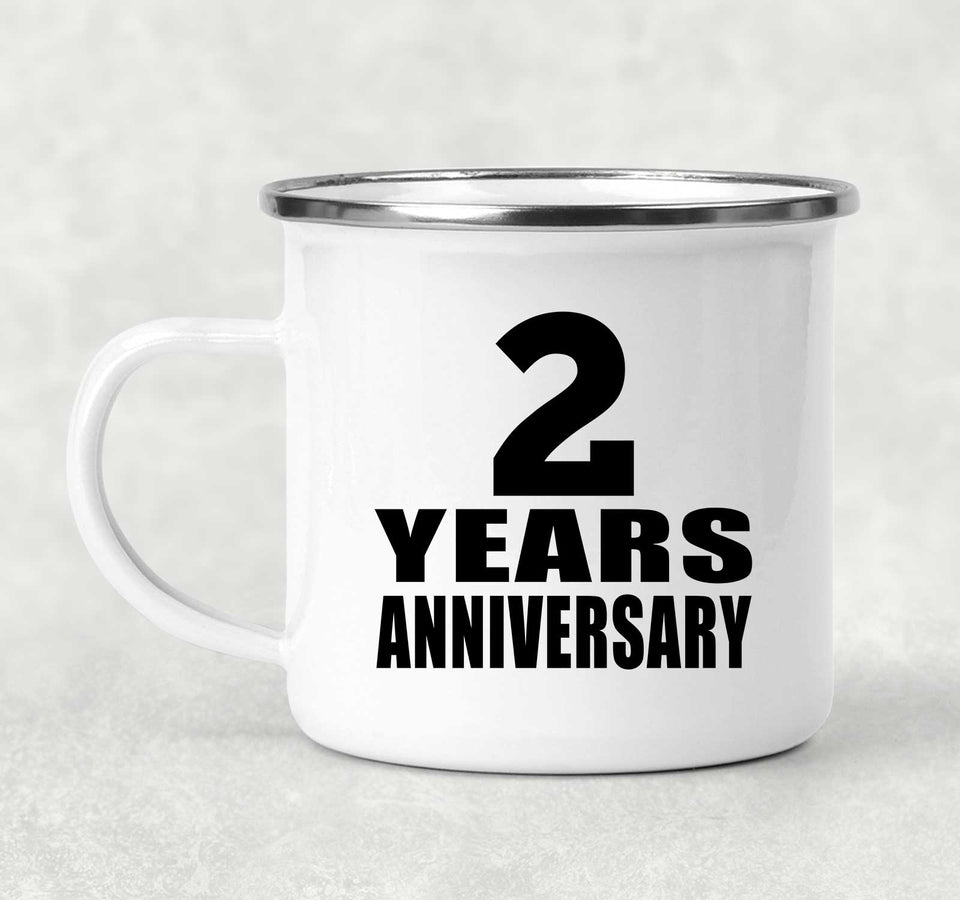 2nd Anniversary 2 Years - 12oz Camping Mug