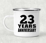 23rd Anniversary 23 Years - 12oz Camping Mug
