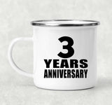 3rd Anniversary 3 Years - 12oz Camping Mug