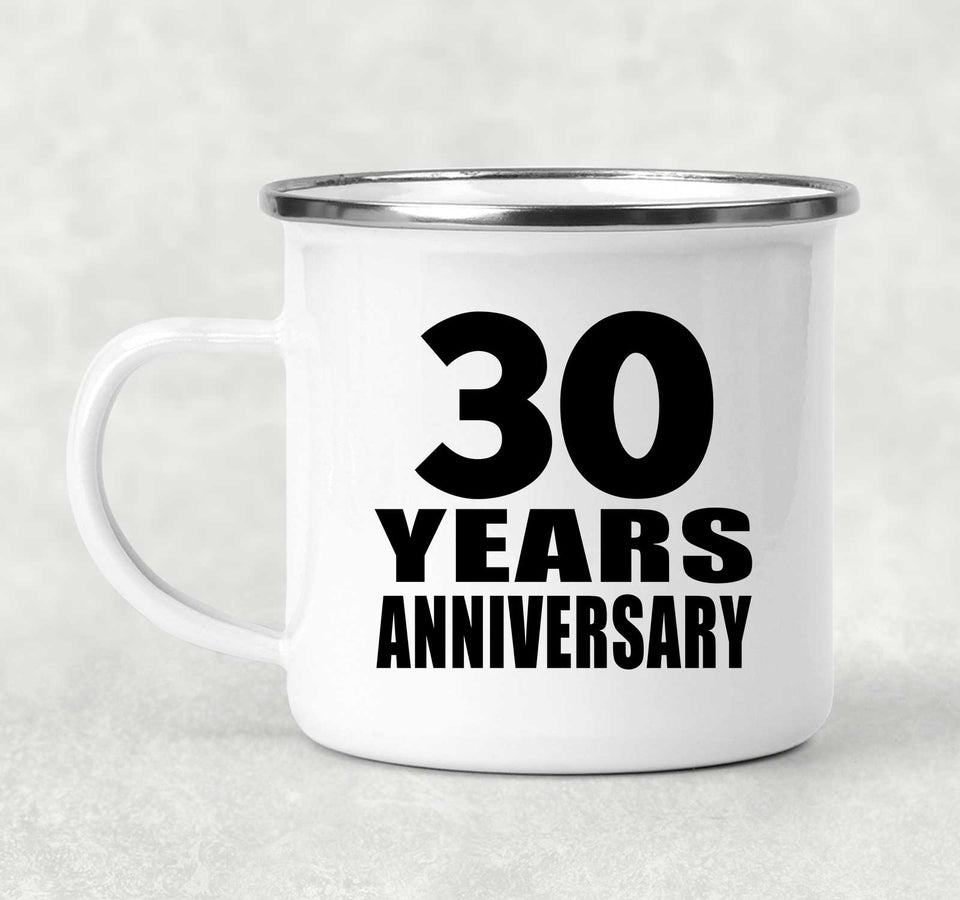 30th Anniversary 30 Years - 12oz Camping Mug