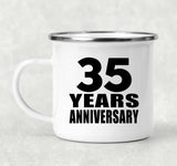 35th Anniversary 35 Years - 12oz Camping Mug