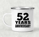 52nd Anniversary 52 Years - 12oz Camping Mug