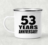 53rd Anniversary 53 Years - 12oz Camping Mug