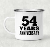 54th Anniversary 54 Years - 12oz Camping Mug