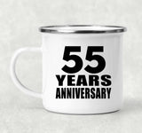 55th Anniversary 55 Years - 12oz Camping Mug