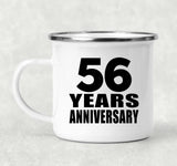 56th Anniversary 56 Years - 12oz Camping Mug