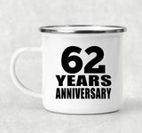 62nd Anniversary 62 Years - 12oz Camping Mug