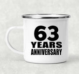 63rd Anniversary 63 Years - 12oz Camping Mug