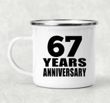 67th Anniversary 67 Years - 12oz Camping Mug