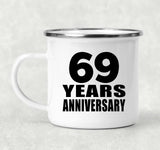 69th Anniversary 69 Years - 12oz Camping Mug