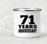 71st Anniversary 71 Years - 12oz Camping Mug