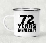 72nd Anniversary 72 Years - 12oz Camping Mug